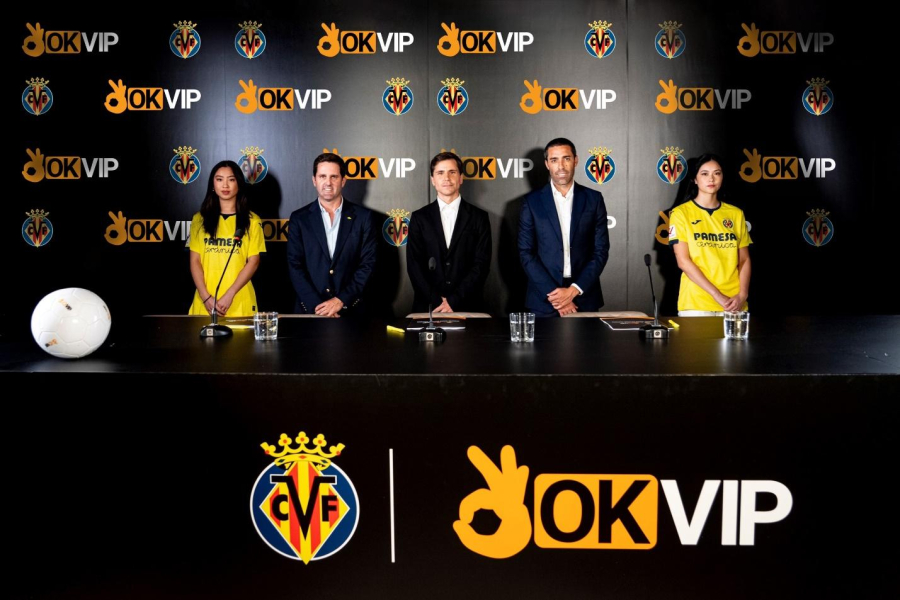 OKVIP ký phối hợp tác với Villarreal với khá nhiều tiềm năng.