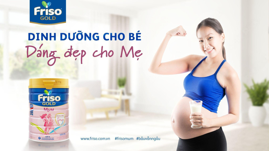 Sữa  Friso® Gold Mum bổ sung dinh dưỡng đầy đủ, đồng hành cùng mẹ và bé trong hành trình thai kỳ khỏe mạnh.