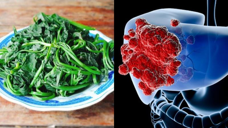 Việc ăn rau khoai lang sẽ giúp bạn hạn chế nguy cơ bị ung thư