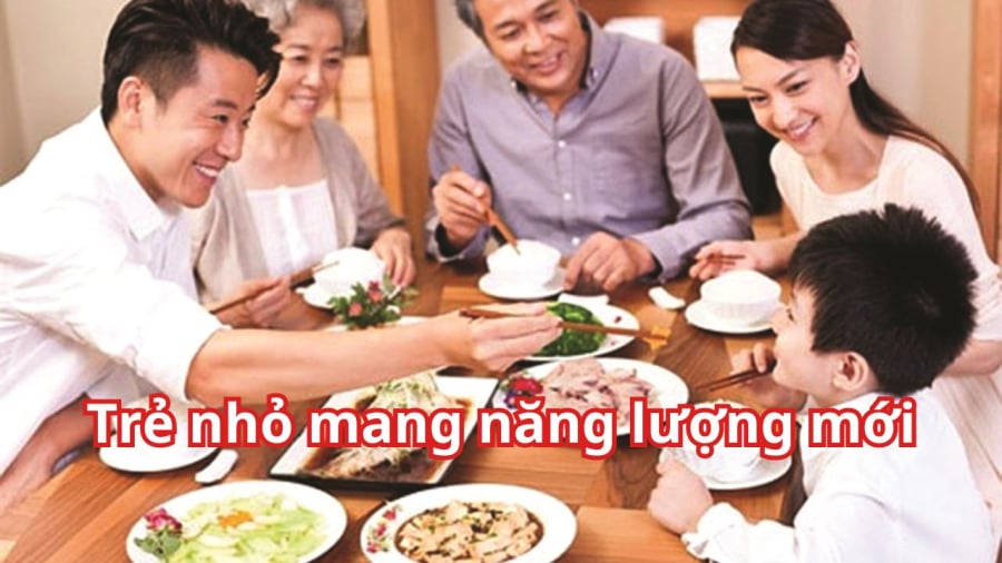 Trẻ nhỏ tới nhà, gia đình thêm niềm vui