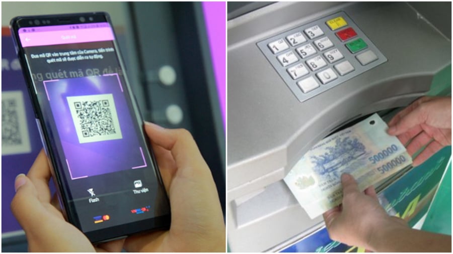 3 cách rút tiền không cần thẻ ATM