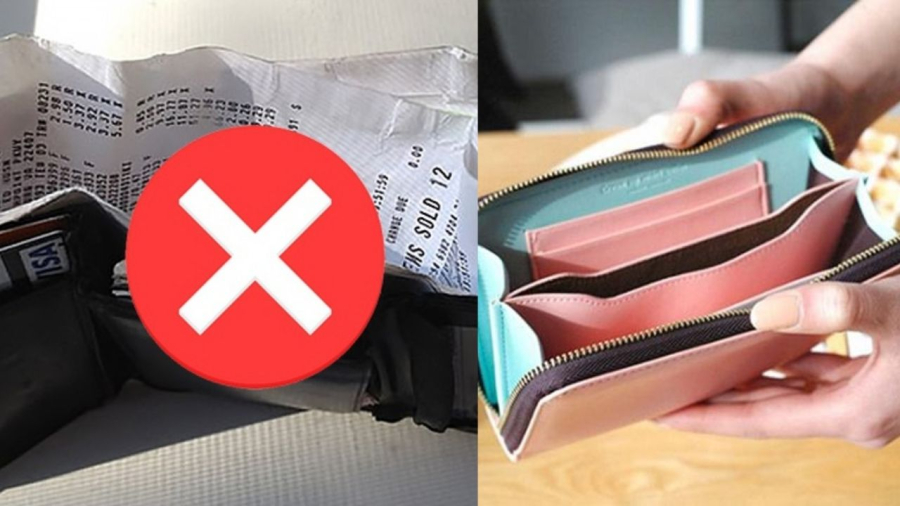 Đừng để hóa đơn cũ trong ví, đừng để ví trống rỗng
