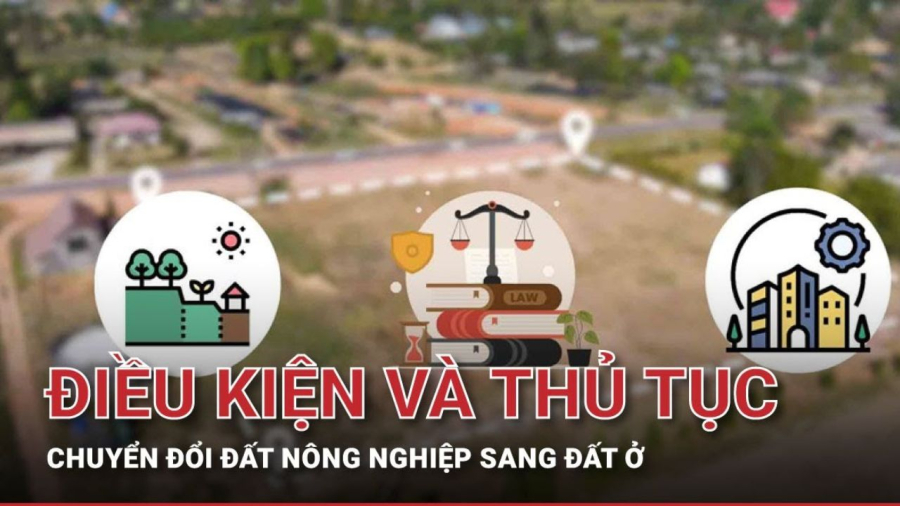 Chuyển đất nông nghiệp sang đất ở có dễ không? Hướng dẫn cách làm chi tiết