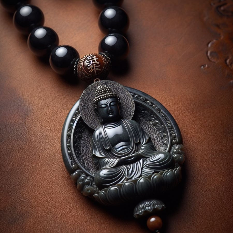 Có những người tin rằng việc mang tượng Phật Quan Âm hay Phật Di Lặc có thể mang lại sự bảo hộ và may mắn