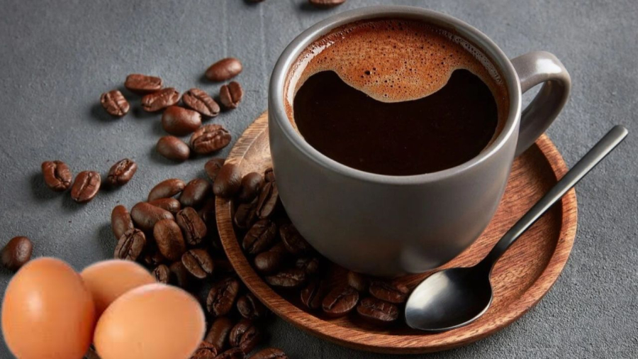 Vỏ trứng giúp nâng hương vị cà phê