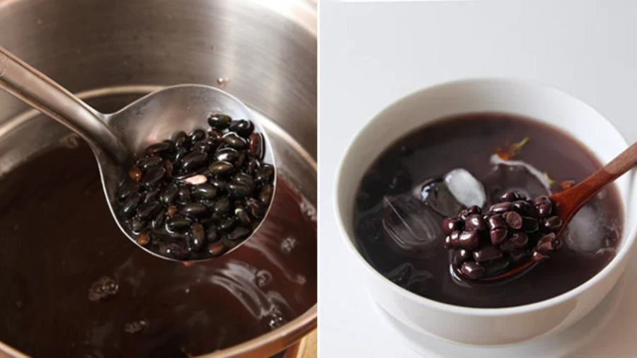 Chè đậu đen là  món ăn giải nhiệt dễ nấu, được nhiều người yêu thích.