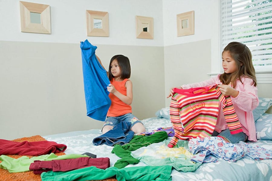 Làm việc nhà giúp trẻ em hiểu rõ hơn về sự phục vụ bản thân và gia đình.