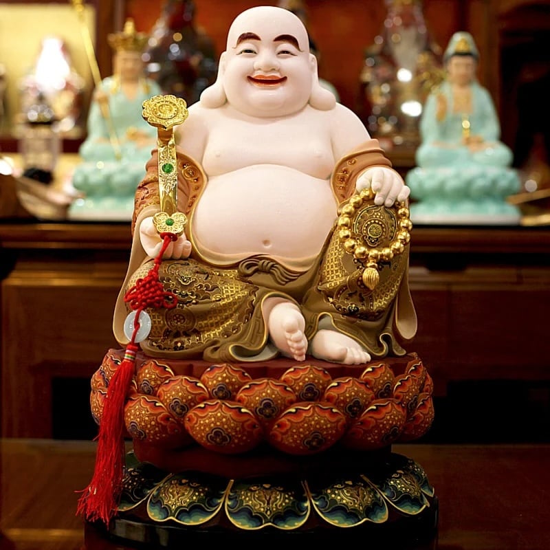 Cách đặt tượng Phật Di Lặc theo phong thuỷ