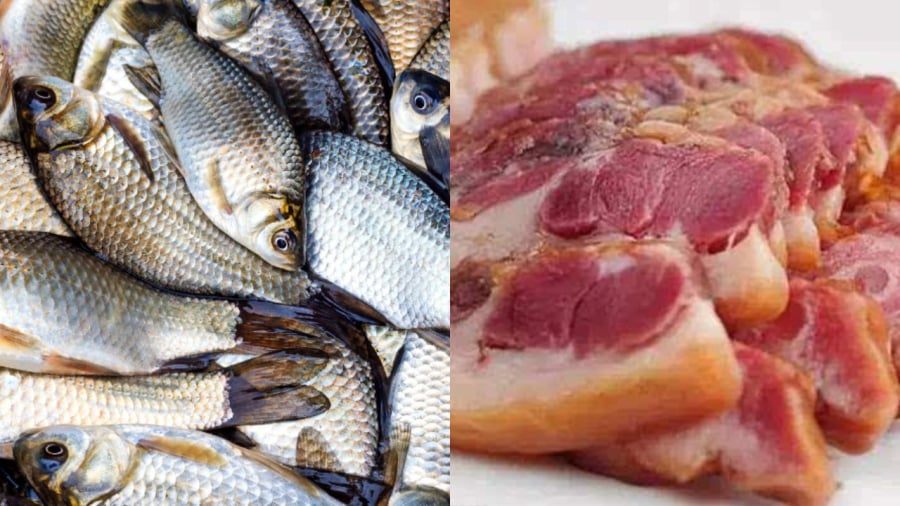 Thịt cổ lợn không tốt cho sức khỏe, cá diếc nhiều xương