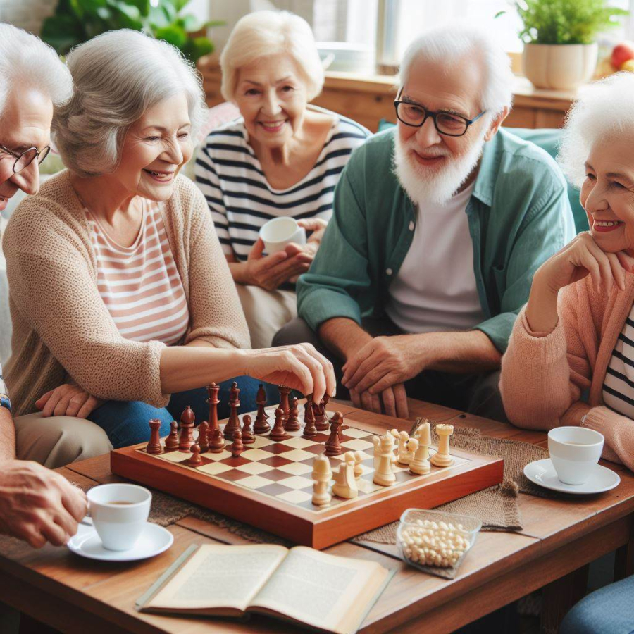 Người cao tuổi thường dành thời gian cho cộng đồng và giao lưu với bạn bè
