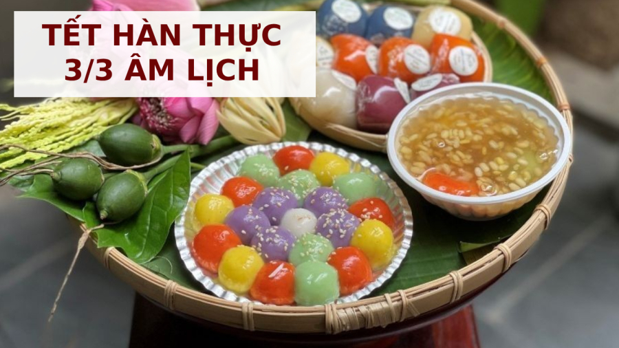 Tết Hàn thực đối với người Việt là một dịp để con cháu thể hiện lòng biết ơn đối với ông bà tổ tiên.