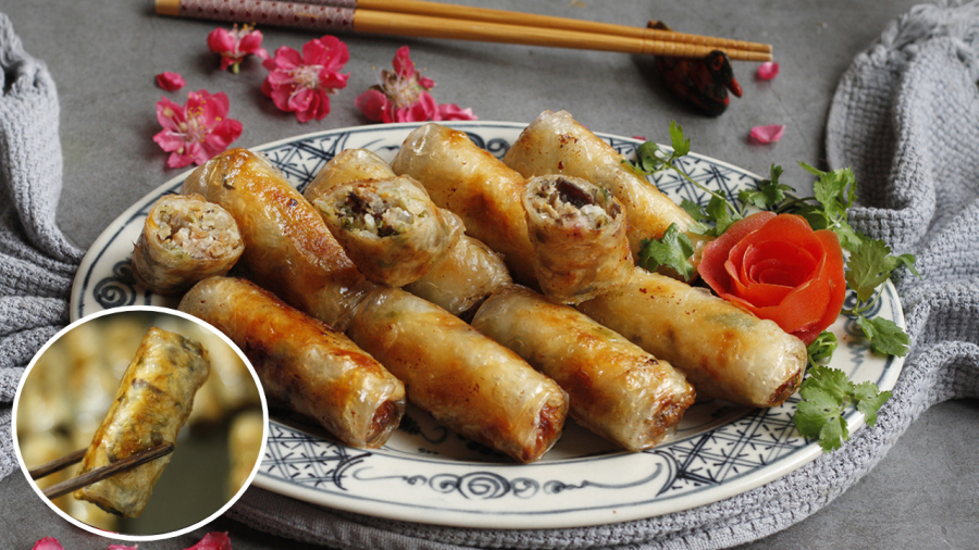 Nem rán là một món ăn truyền thống dân dã, bình dị của người Việt.