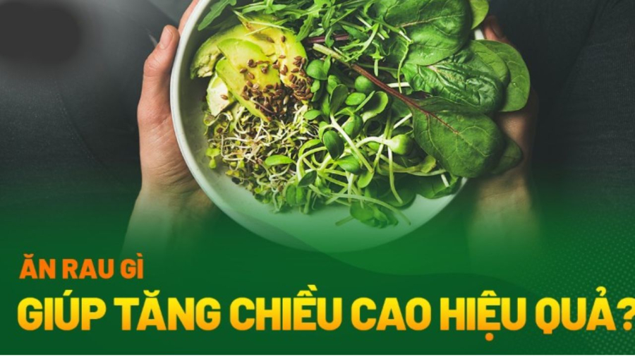 Loại rau giúp trẻ tăng chiều cao