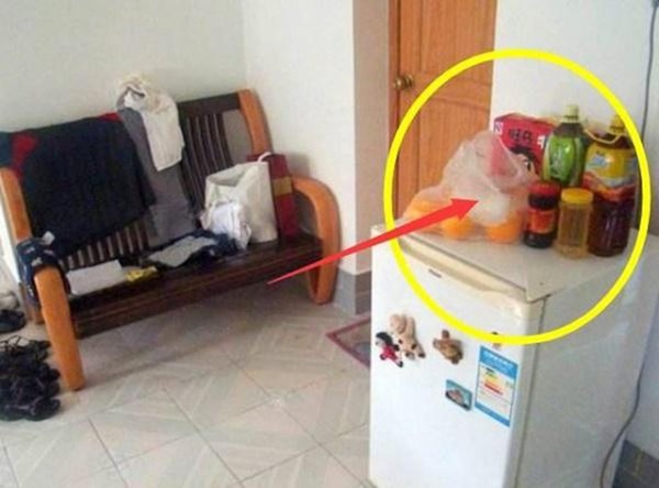 Nóc tủ lạnh cần giữ sạch sẽ