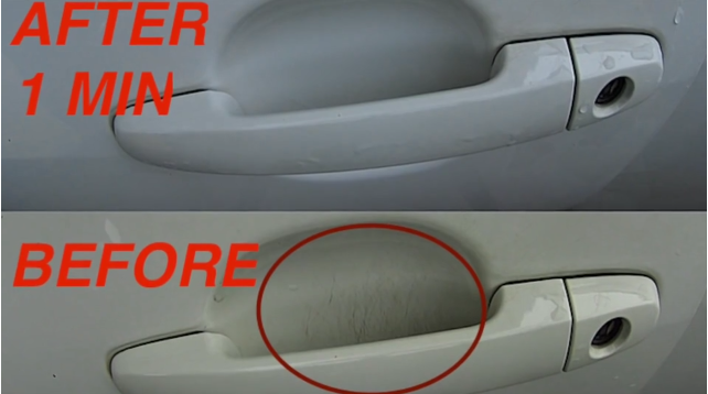 Đối với các vết trầy xước nhỏ trên ô tô, kem đánh răng có tác dụng làm bay mất các vết trầy này, trả lại vẻ sáng bóng.
