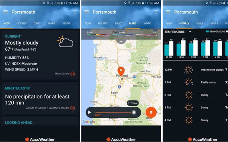 Ứng dụng AccuWeather