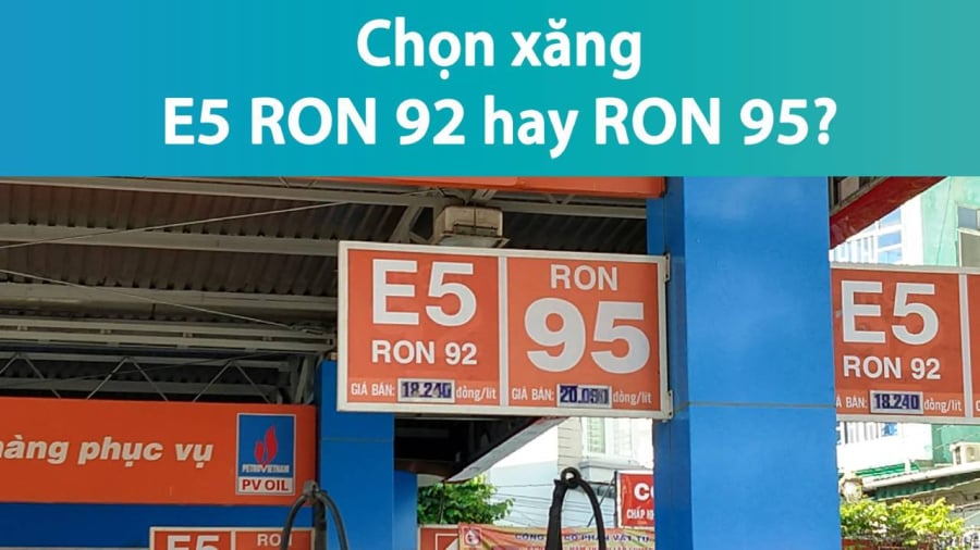 Nên đổ xăng A92 hay A95?