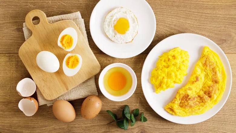 Bữa sáng ăn trứng tốt cho sức khỏe 