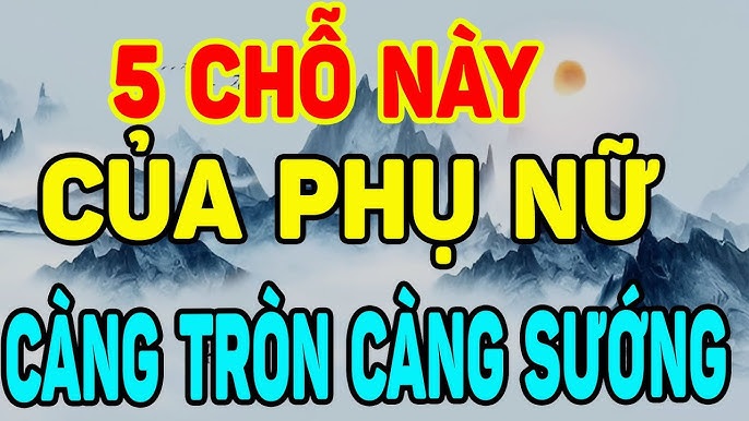 Tướng phụ nữ mang lộc về cho chồng con