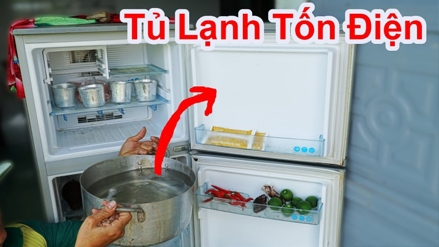 Tủ lạnh là một trong những thiết bị tiêu tốn nhiều điện năng nhất trong nhà