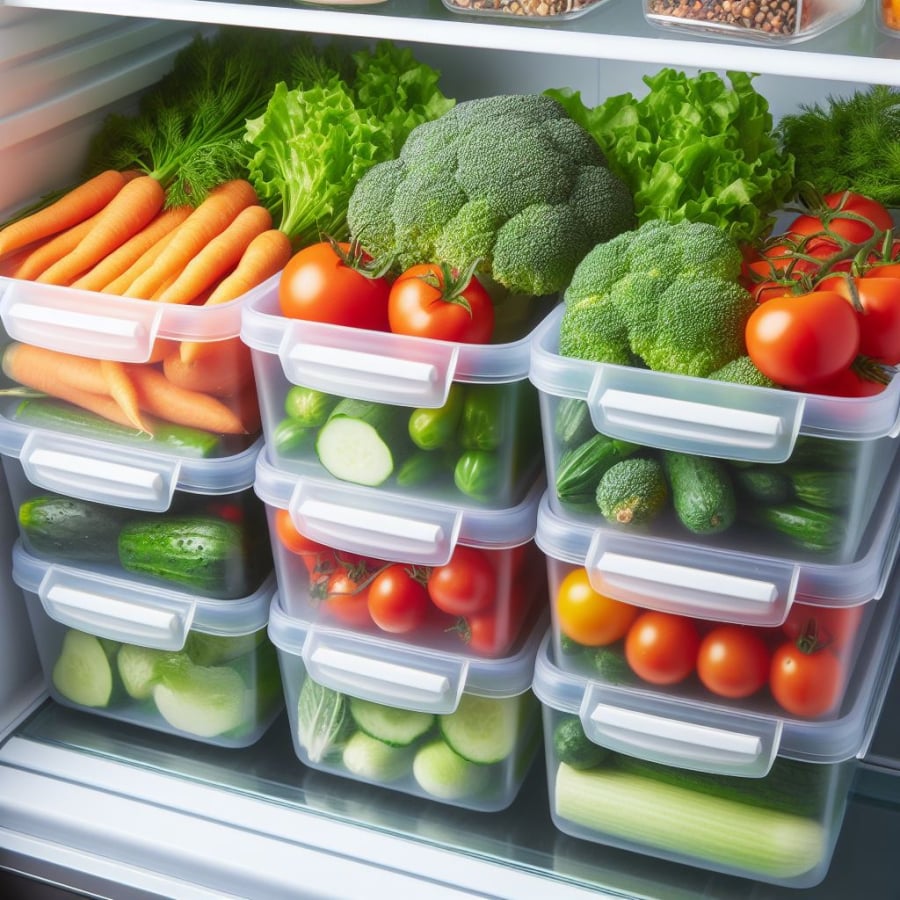 Áp dụng hộp đựng thiết kế riêng cho rau quả không chỉ giúp duy trì độ tươi ngon và giá trị dinh dưỡng mà còn đem lại sự tiện lợi