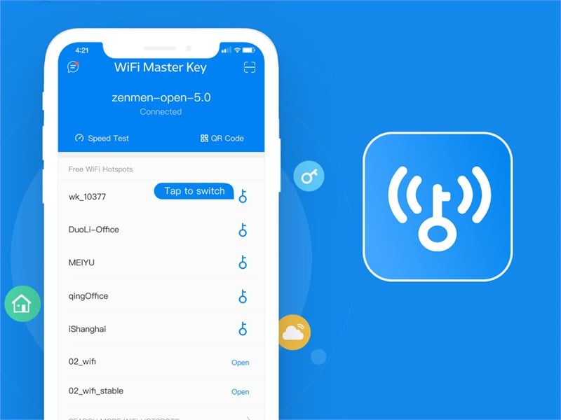 Cài đặt ứng dụng WiFi Master