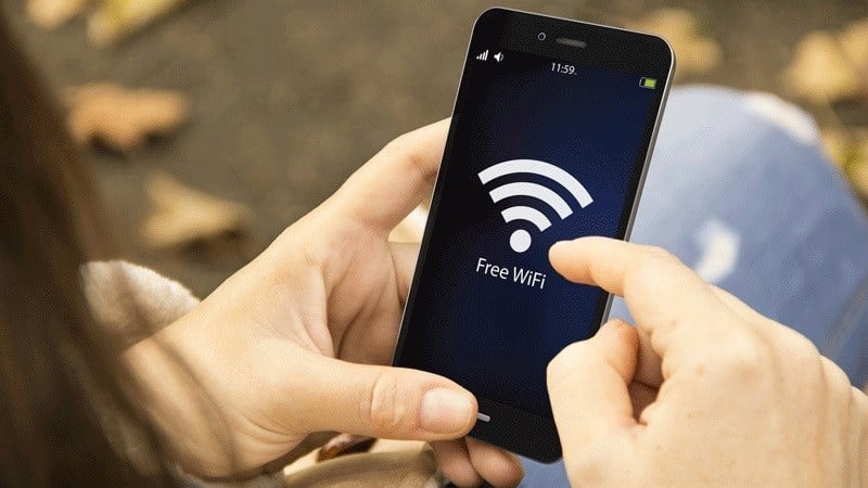 Vào thư viện và kết nối Wifi