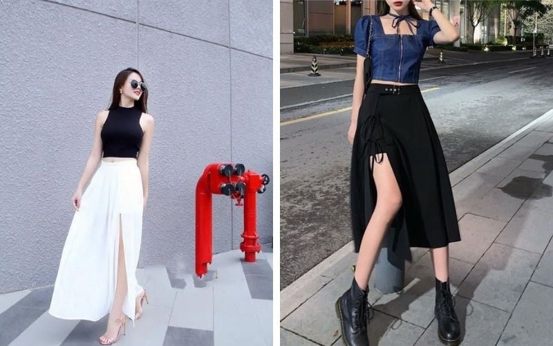 Phối đồ với áo croptop cho mùa hè thêm năng động và trẻ trung