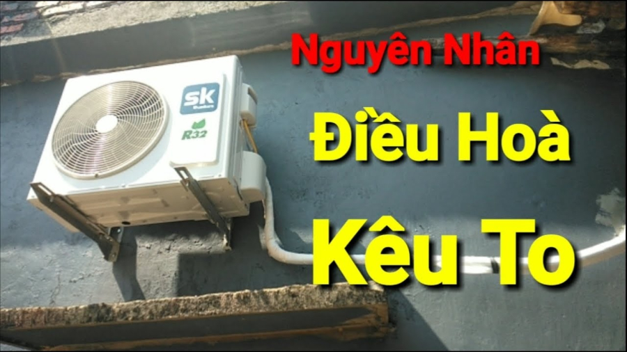 Làm gì khi điều hoà kêu to như xay lúa