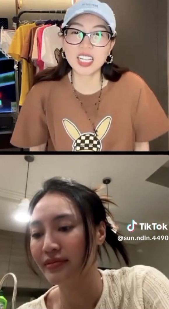 Lan Ngọc xuất hiện trong livestream cùng chị gái  