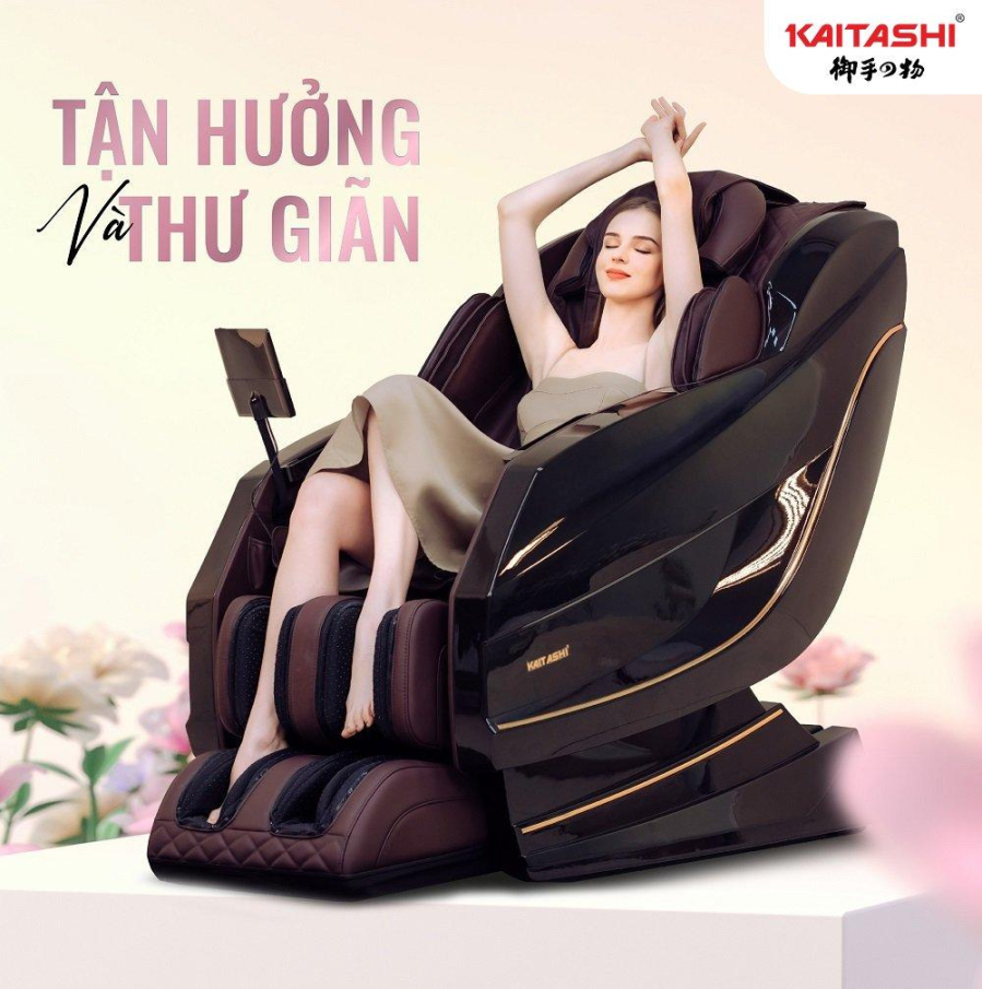 Ghế massage Kaitashi KS-950- tận hưởng và thư giãn