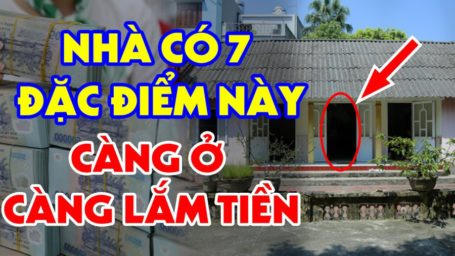 Dấu hiệu ngôi nhà giàu có phát tài 