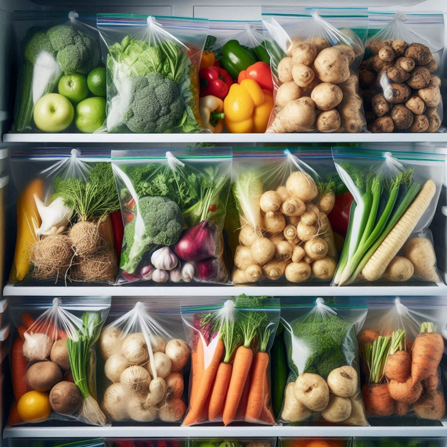 Nếu không có ngăn rau quả, bạn cũng có thể đặt rau củ ở bất kì vị trí nào trong ngăn mát tủ lạnh có nhiệt độ từ 3 - 5 độ C