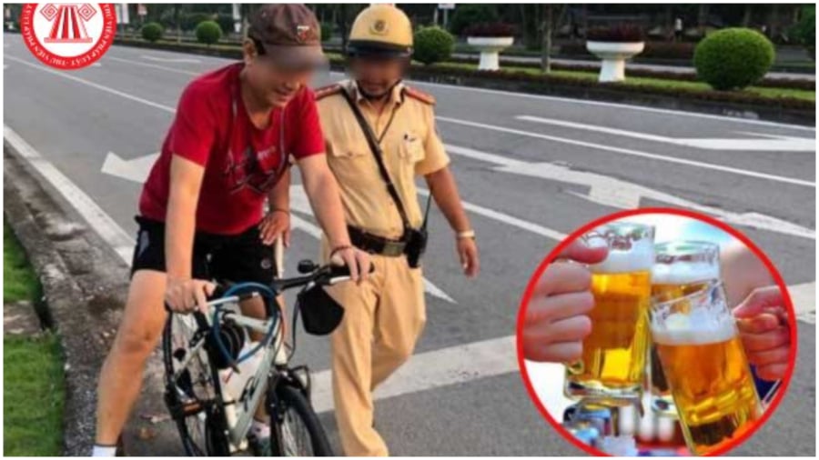Người đi xe đạp uống rượu bia có bị CSGT xử phạt