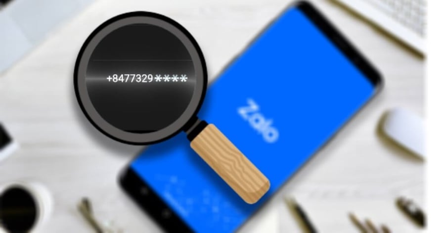 Cách lấy số điện thoại trên zalo