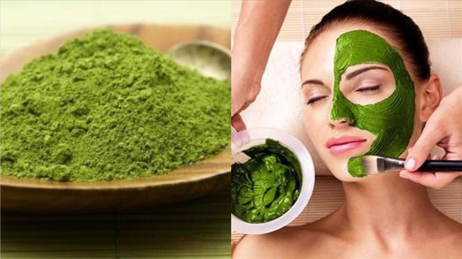 EGCG in green tea reducing dark circles and promoting skin regeneration