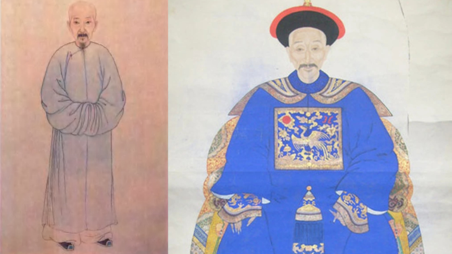 Tranh phác họa Tể tướng Lưu Gù - Lưu Dung là người có vóc dáng bình thường.