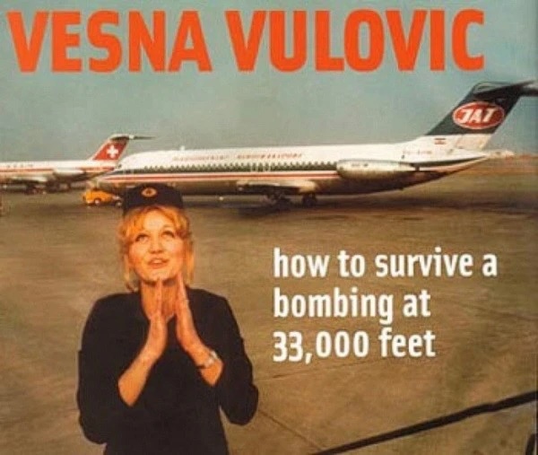 Nữ tiếp viên Vesna Vulovic sống sót và hồi phục thần kỳ sau tai nạn máy bay