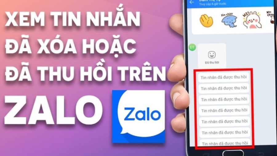 Cách xem tin nhắn đã thu hồi ở Zalo trên điện thoại cực dễ