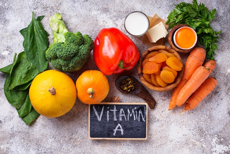 Vitamin A kích thích sản xuất collagen và hình thành đàn hồi cho da.