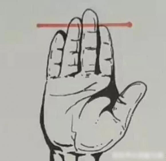 Hãy nhìn vào bàn tay, nếu ngón đeo nhẫn dài hơn ngón trỏ thì bạn có tướng tay có mệnh hưởng phúc. 