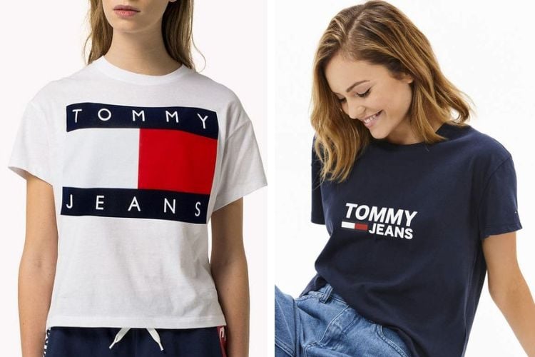 Áo thun Tommy thu hút cả nam và nữ bởi độ mềm mại, trơn bóng, không xù lông hay nhão vải.