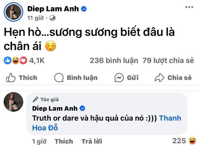 Tuy nhiên, tin đồn cô đang hẹn hò chỉ là suy đoán từ netizen. 