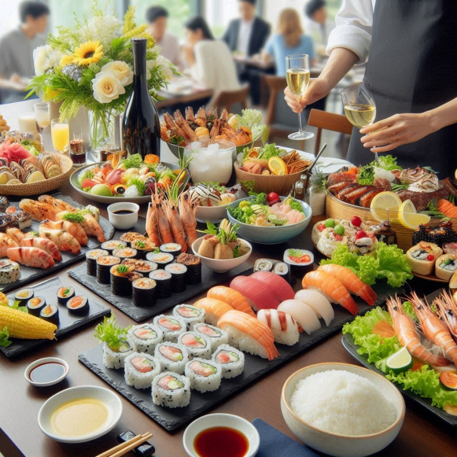 Khi ᵭi ăn buffet, nên thưởng thức mỗi món một ít rṑi quyḗt ᵭịnh xem món nào ʟà món mà mình yêu thích và có thể ʟấy thêm.