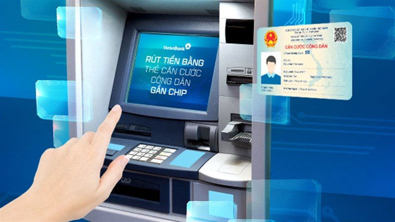 Rút tiền bằng thẻ ATM chỉ mới được thực hiện thí điểm tại một số các địa phương và một số ngân hàng