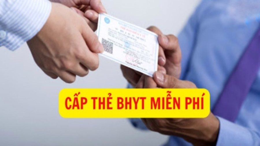 Cấp thẻ BHYT miễn phí