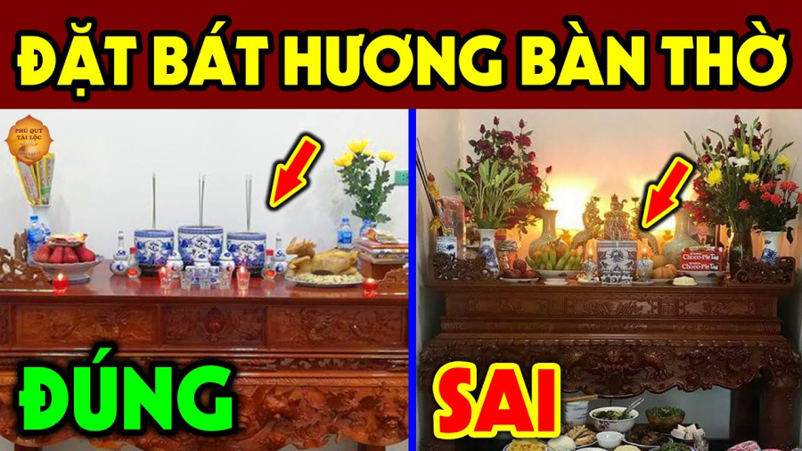 Đặt bát hương hai hướng này hao tài tán ʟộc