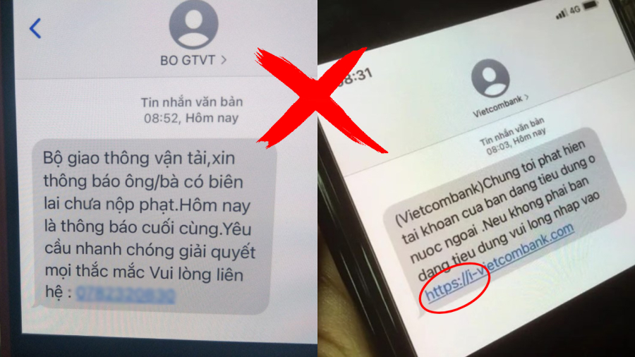 Những kẻ lừa đảo có thể lợi dụng các tin nhắn brandname để dụ dỗ 