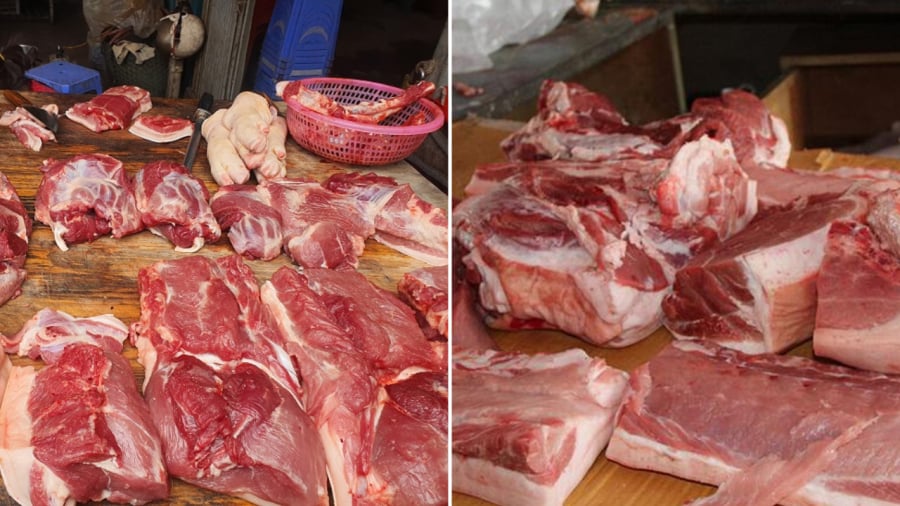 Để bảo quản thịt lợn được lâu, bạn không nên rửa thịt trước khi bỏ vào tủ lạnh.