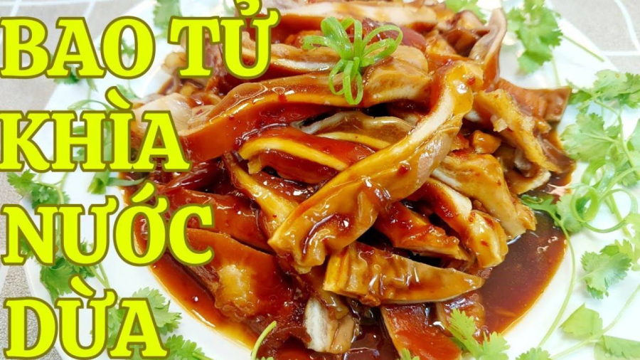 Dạ dày khìa nước dừa